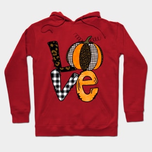 Love Fall Design Hoodie